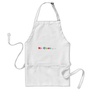 No Clues Standard Apron