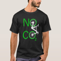 No CO2 Bike Riding Against Climate Change No Emiss