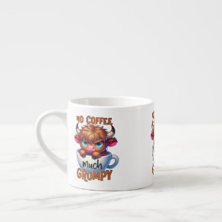 No Coffee Much Grumpy Espresso Cup