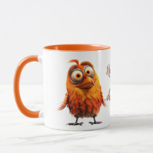 No Coffee, No Chirping Funny Bird Mug
