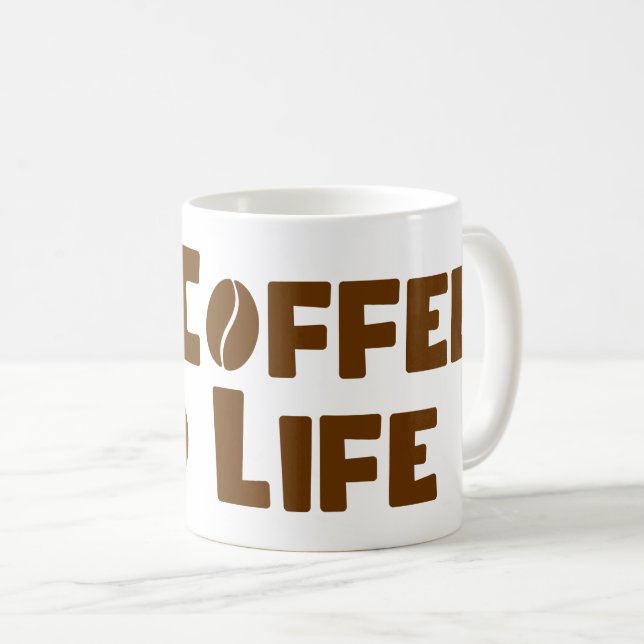No Coffee No Life Mug (Front Right)