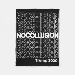 No Collusion Trump Fleece Blanket