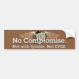 no compromise sticker