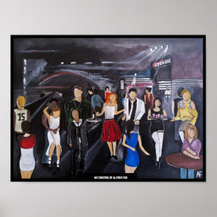 No Control Painting by Alfred Fox Poster
