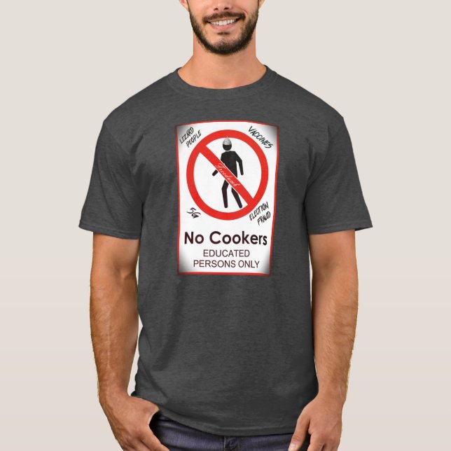 No Cookers vintage boy T-Shirt (Front)