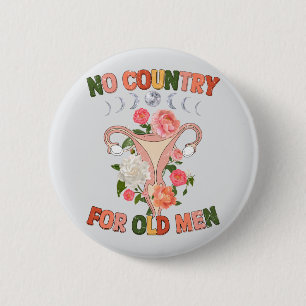 No Country For Old Man 6 Cm Round Badge
