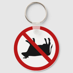 NO Cow Tipping! Key Ring