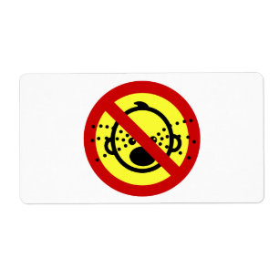 NO Cry Babies ⚠ Thai Airport Sign ⚠