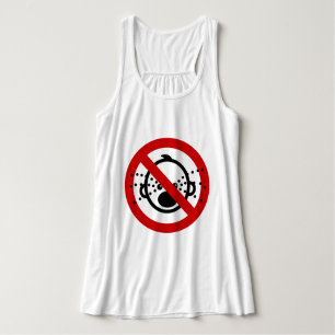 NO Cry Babies ⚠ Thai Airport Sign ⚠ Singlet