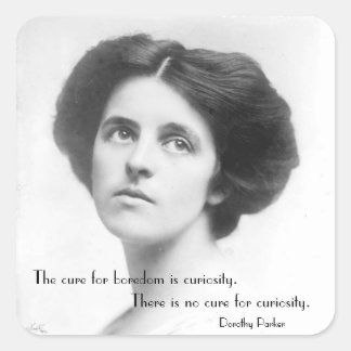 No Cure For Curiosity Stickers