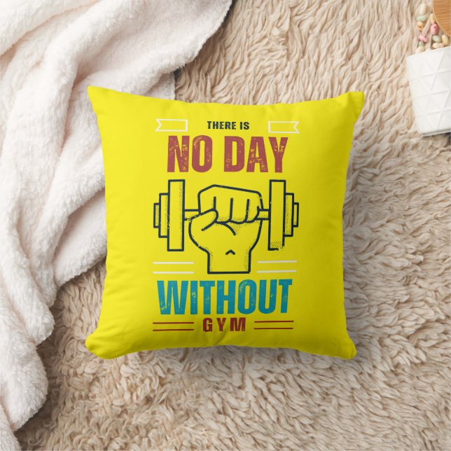No day without gym cushion (Blanket)