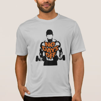 No Days Off Workout Gym Shirt Fitness training Tee