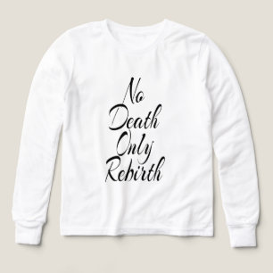 No Death Only Rebirth BOYS BELLA+CANVAS LONGSLEEVE