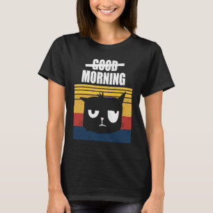 No Desire For Morning  Cat States T-Shirt