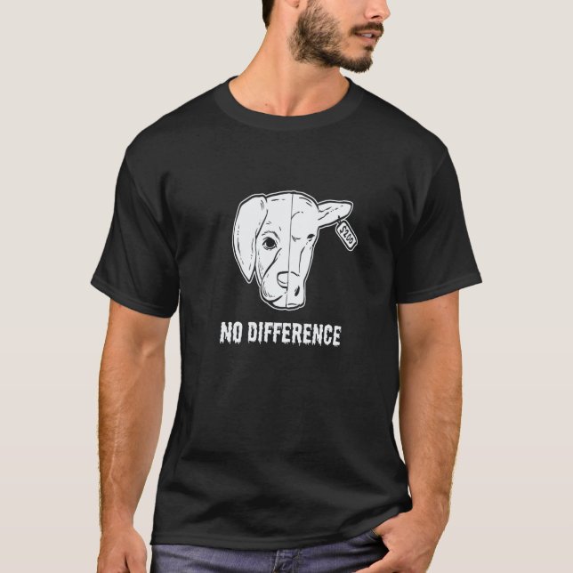 No Difference Vegan T-Shirt (Front)