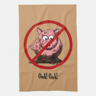 No Dirty Pigs American MoJo Kitchen Towels