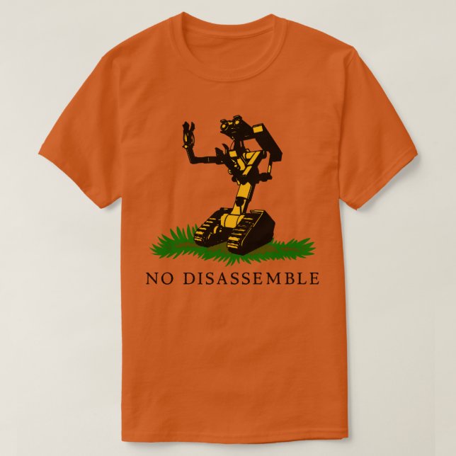 No Disassemble T-Shirt (Design Front)