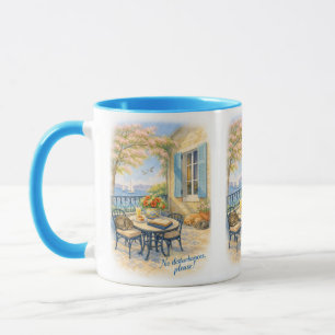 No disturbances, please! mug