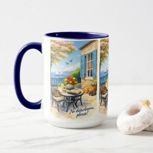 No disturbances, please! mug