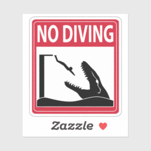 No Diving (Mosasaurus)