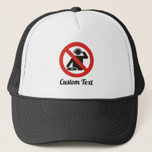 No-dj zone trucker hat