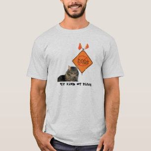 No Dogs road sign T-Shirt