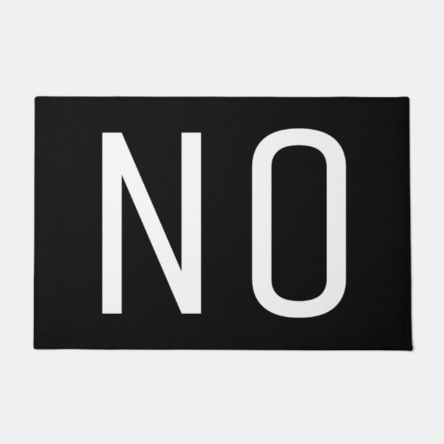 NO DOORMAT (Front)