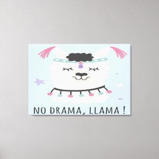 No Drama  Canvas Print