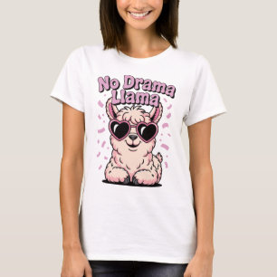 No Drama Lama Shirt - Entspann dich – Lama-Style