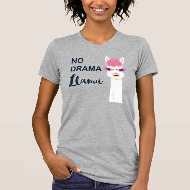 No Drama Lama T-Shirt (Front)