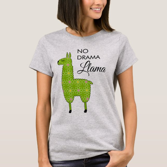 No Drama Lama T-Shirt (Front)