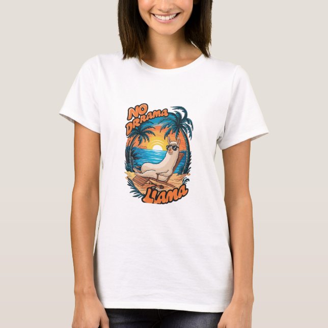 No Drama Lama T-Shirt (Front)