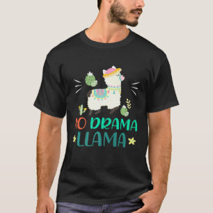 No Drama Llama Alpaca Animal No Drama Llama Prem T-Shirt