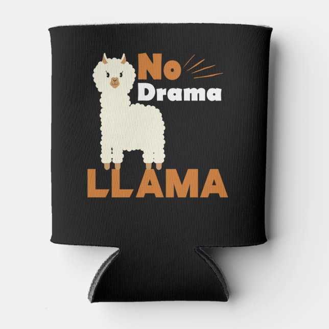 No Drama Llama Can Cooler (Front)