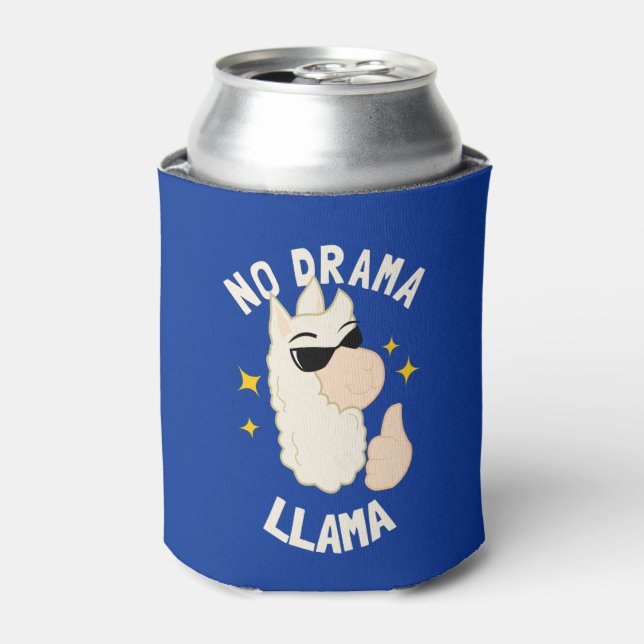 No Drama Llama Can Cooler (Can Front)
