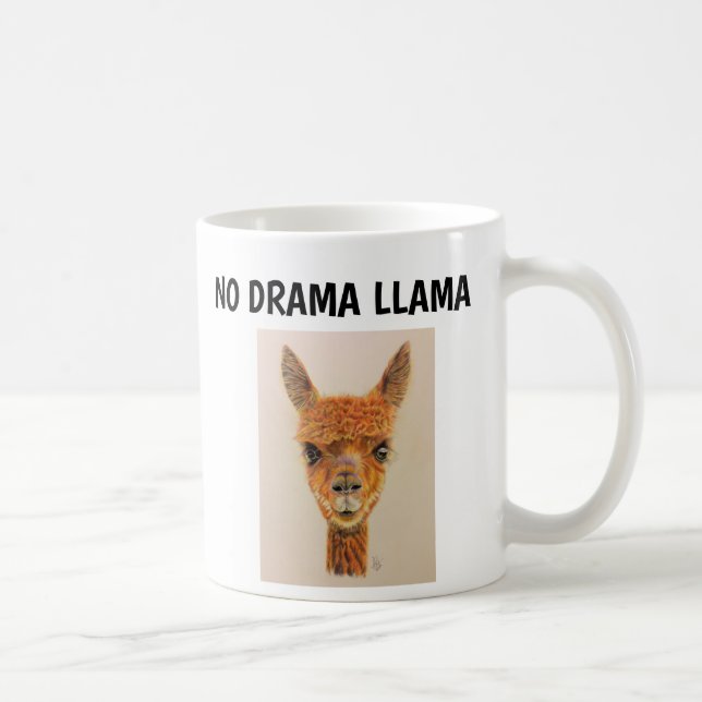 NO DRAMA LLAMA Coffee Mugs (Right)