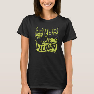 No Drama Llama For Men Women Kids Animal 1 T-Shirt