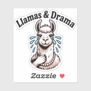 No Drama Llama Funny Sassy Sunglasses