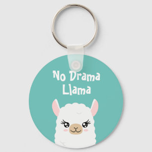 No Drama Llama Key Ring