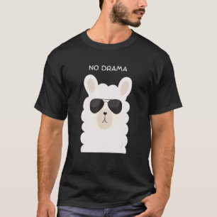 No Drama Llama No Drama Design T-Shirt