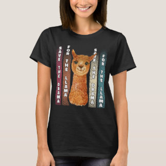 No Drama Llama Retro Style Touch of Alpaca Boys G T-Shirt