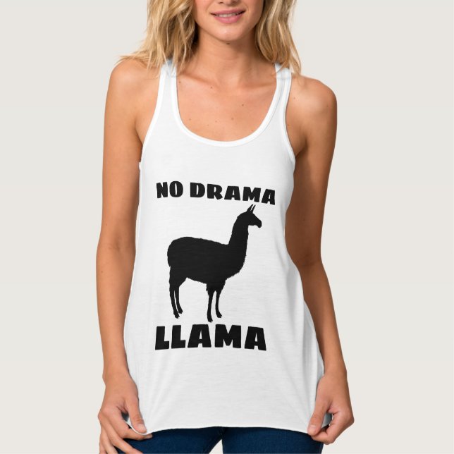 NO DRAMA LLAMA T-SHIRTS (Front)