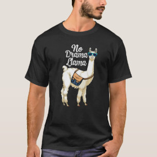 No Drama Llama  Women Llama Animal Love  10 T-Shirt