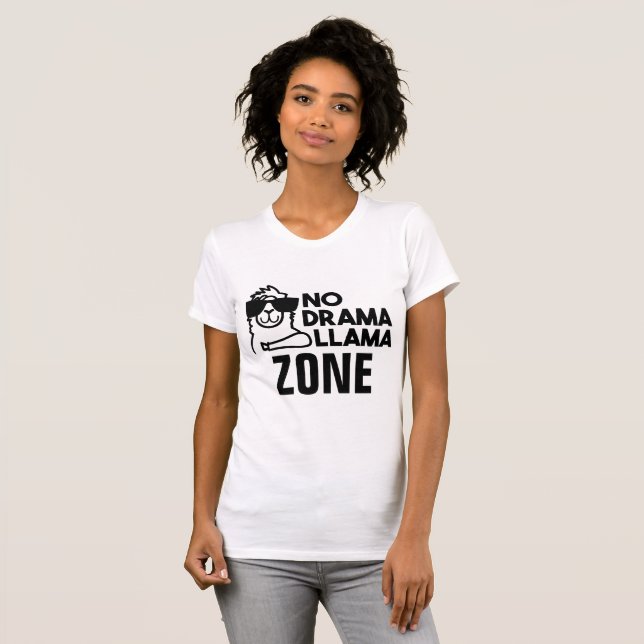 No Drama Llama Zone Shirt (Front Full)
