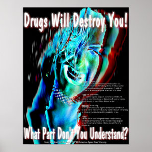 No Drugs Poster