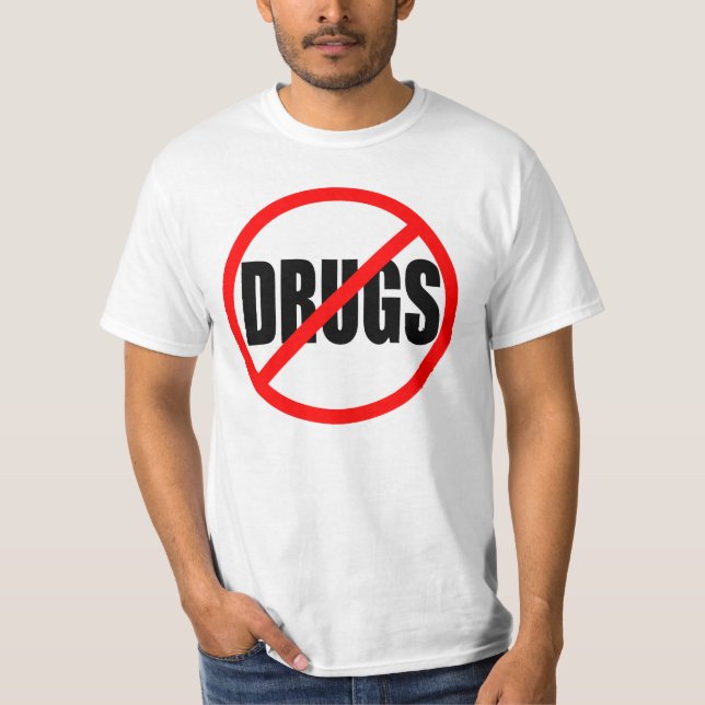 "NO DRUGS" T-Shirt (Front)