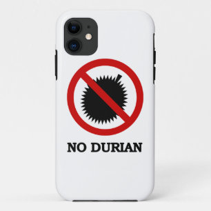 NO Durian Tropical Fruit Sign Case-Mate iPhone Case