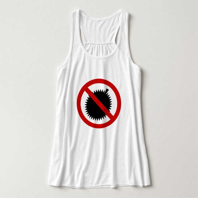 NO Durian Tropical Fruit ⚠ Thai Sign ⚠ Singlet (Design Front)