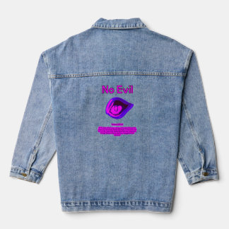 No Evil - City Jamz - T-Shirt Denim Jacket