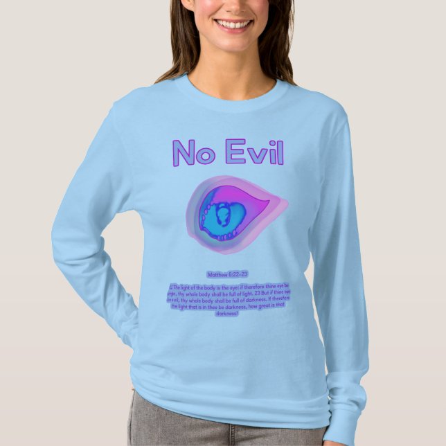 No Evil Eye - Iris T-Shirt (Front)